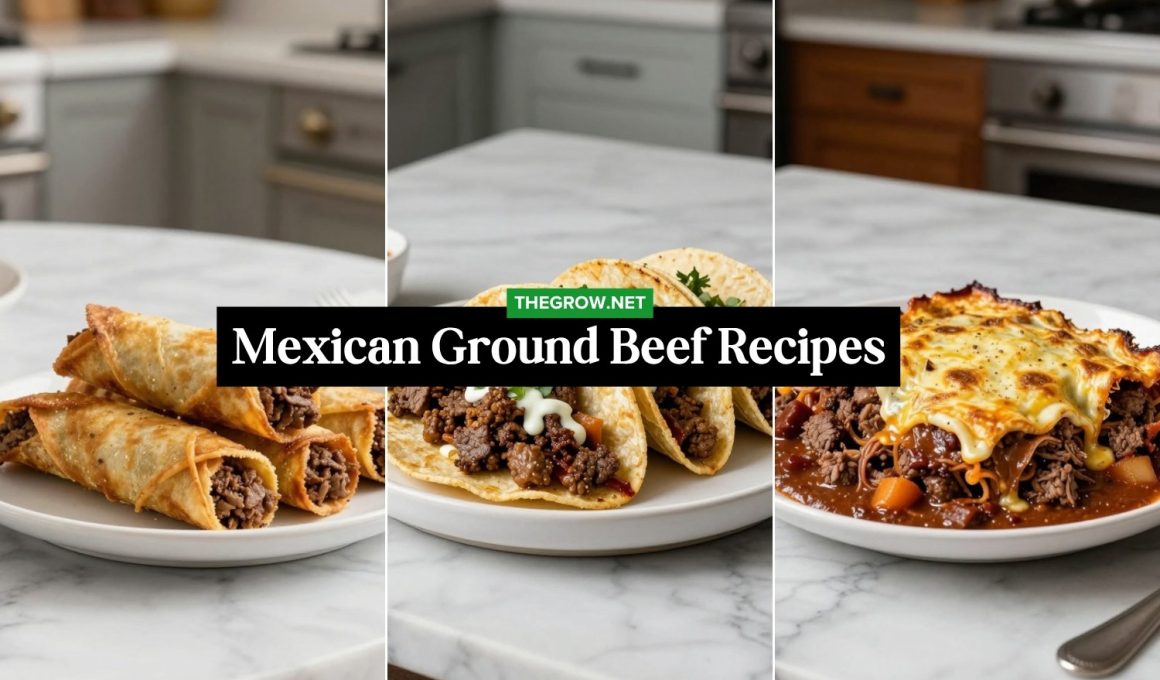 Mexican Ground Beef Recipes
