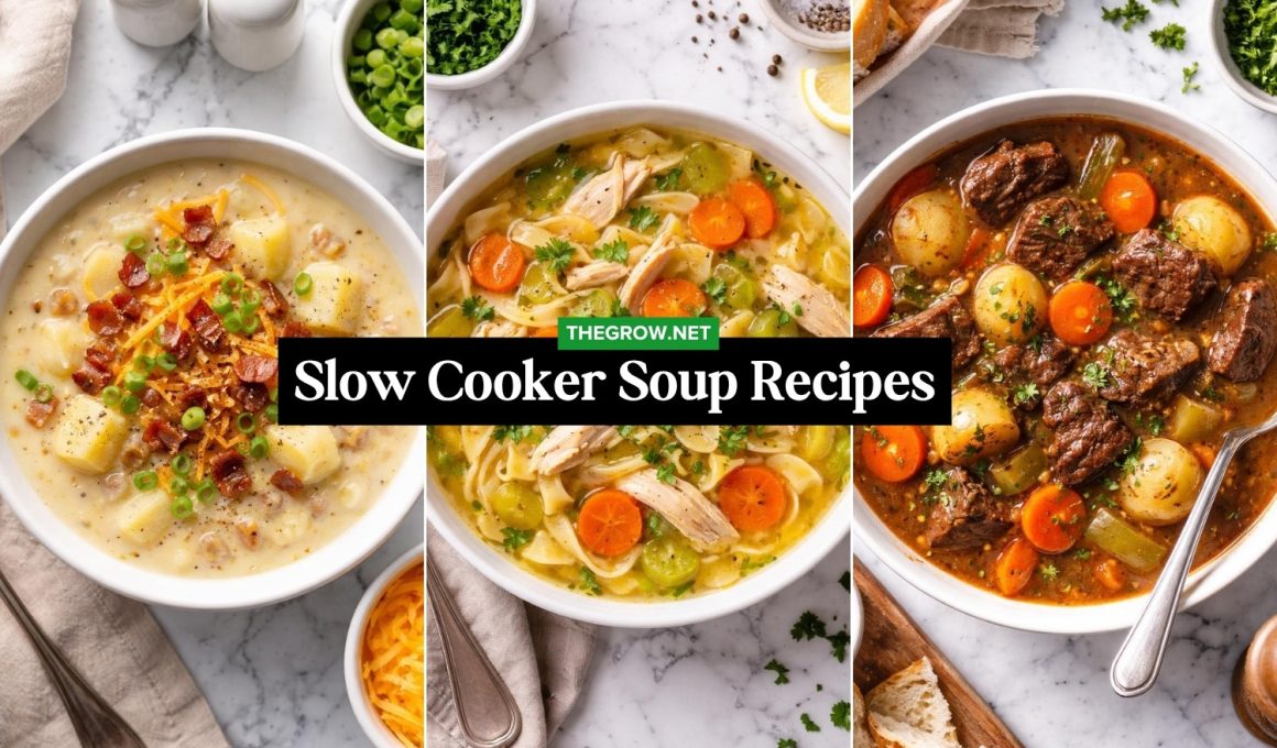 Slow Cooker Soup Recipes Made Easy