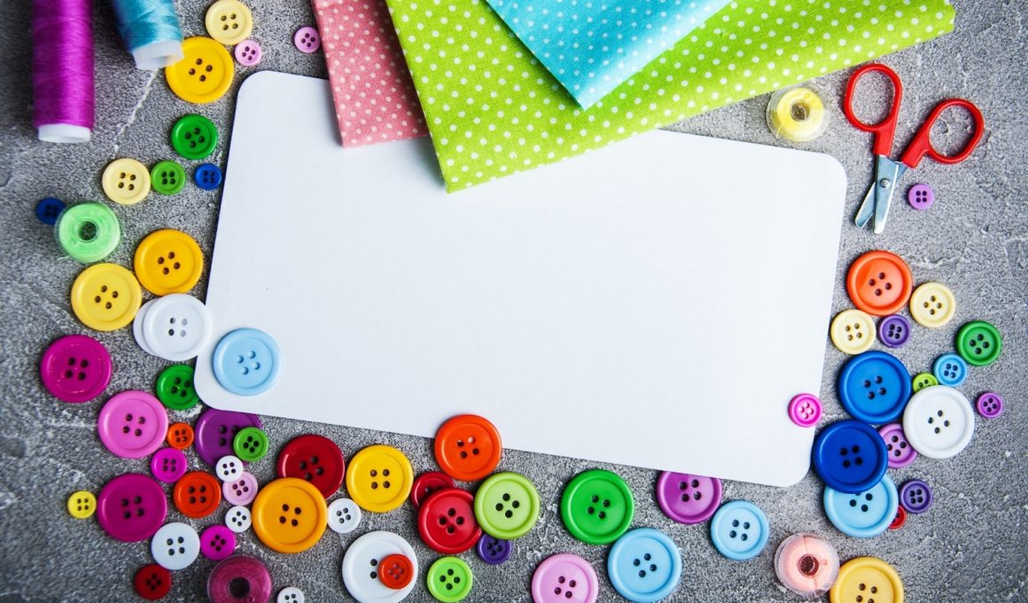 Stylish Button Crafts for Adults