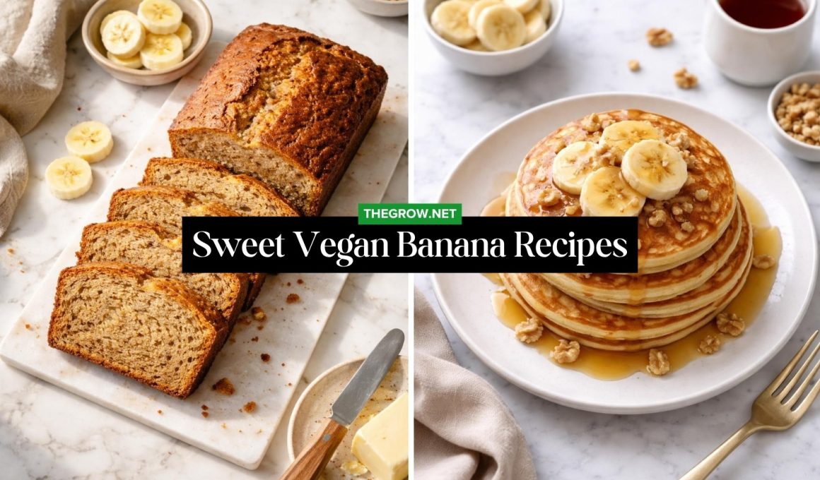 Sweet Vegan Banana Recipes