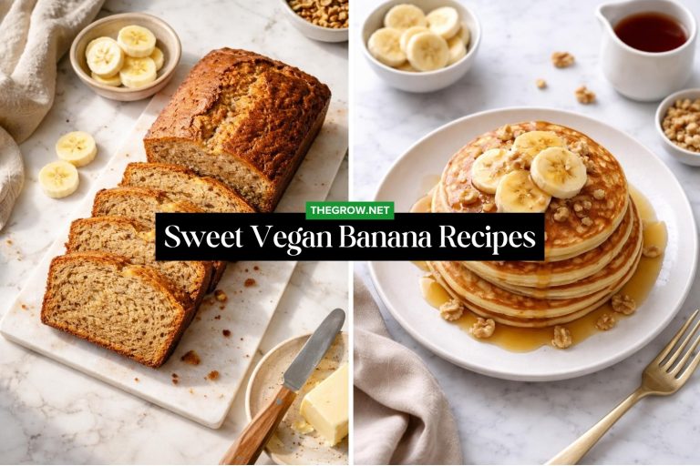 Sweet Vegan Banana Recipes