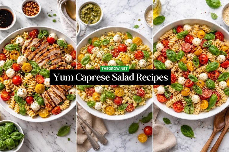 Yum Caprese Salad Recipes