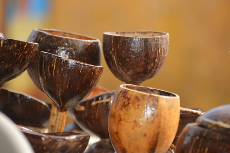 Easy-to-Make Coconut Shell Crafts