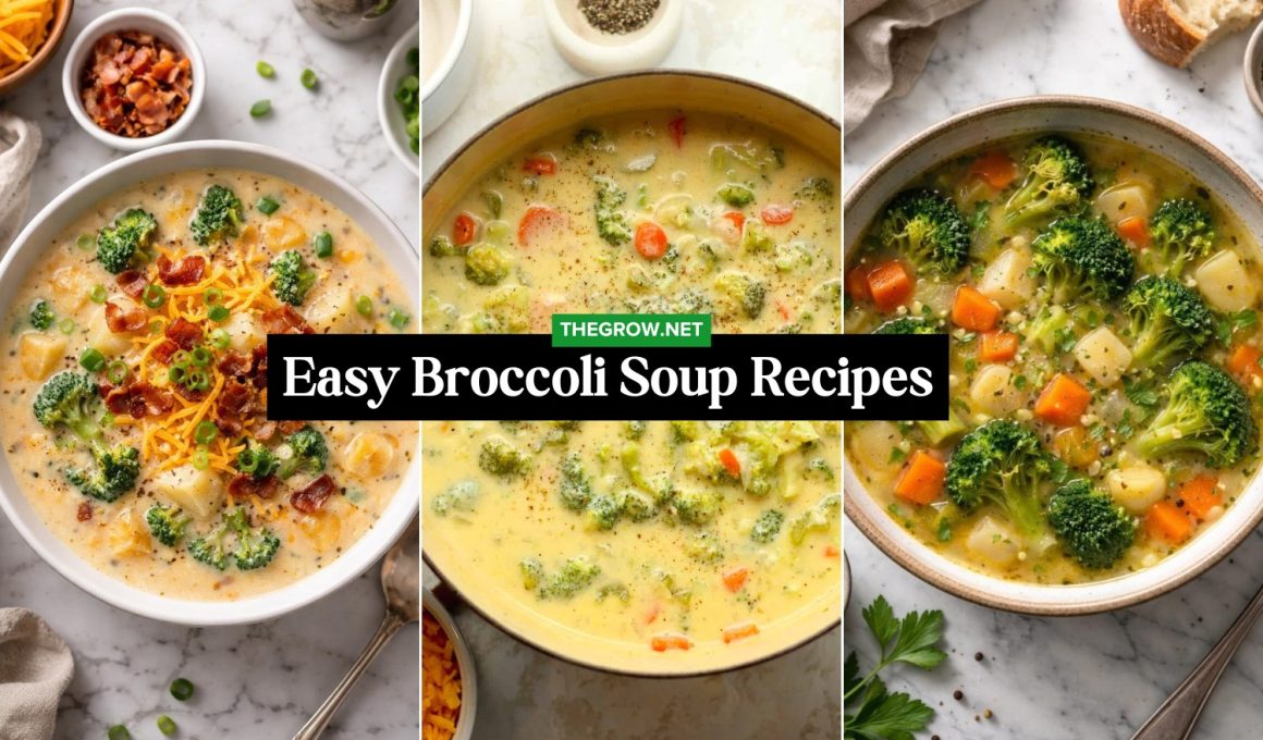 Easy Broccoli Soup Recipes