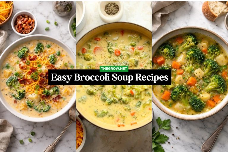 Easy Broccoli Soup Recipes