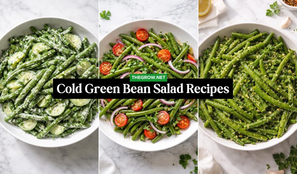 19 Cold Green Bean Salad Recipes