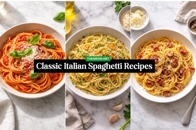 Classic Italian Spaghetti Recipes