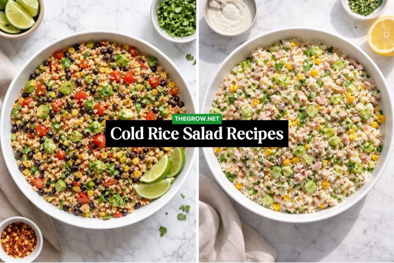 Cold Rice Salad Recipes for Meal Prep