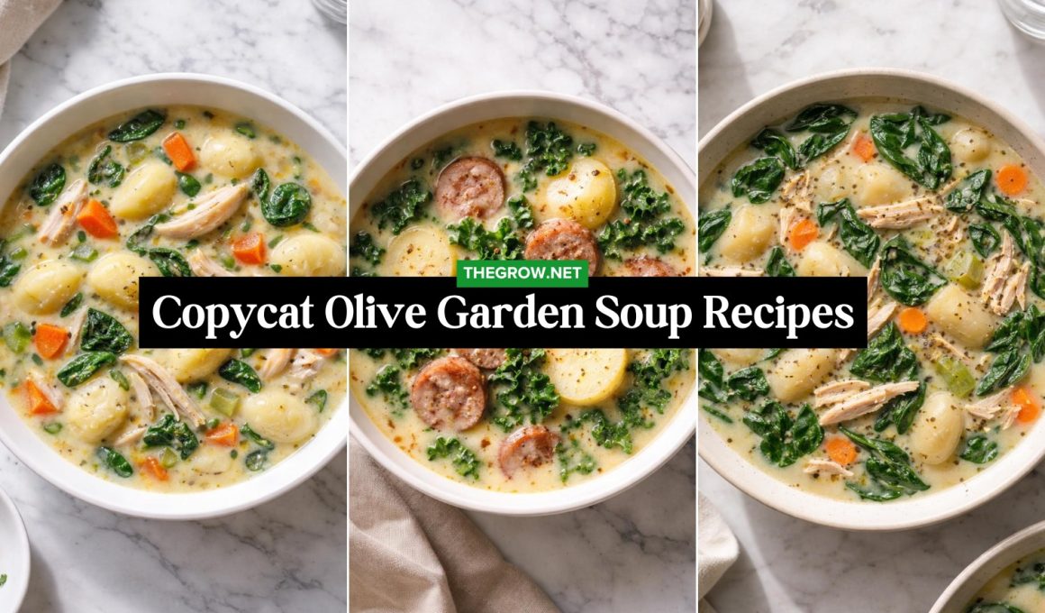 Copycat Olive Garden Soup Recipes