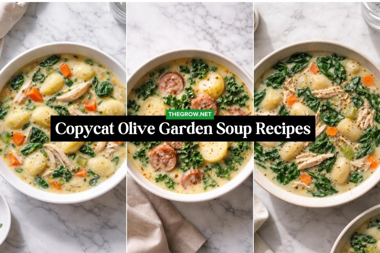 Copycat Olive Garden Soup Recipes