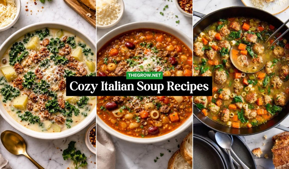 Cozy Italian Soup Recipes