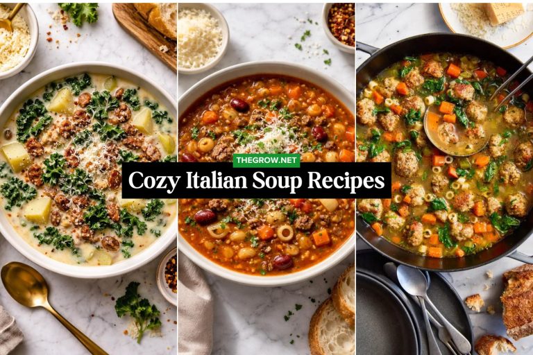 Cozy Italian Soup Recipes
