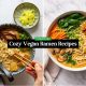 Cozy Vegan Ramen Recipes