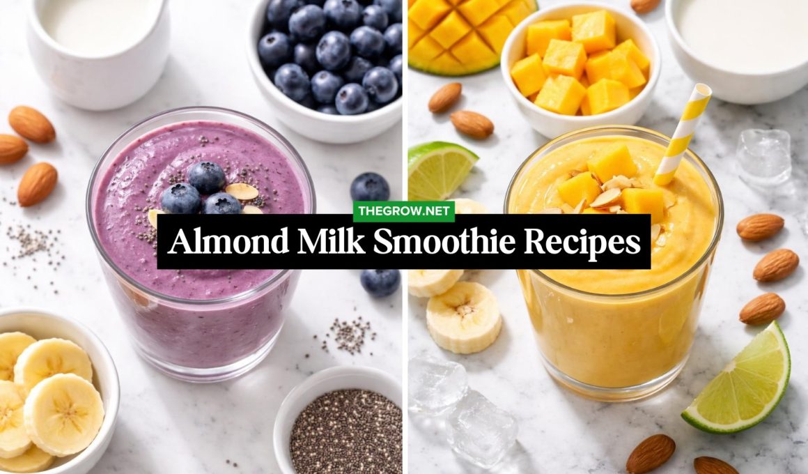 Creamy Almond Milk Smoothie