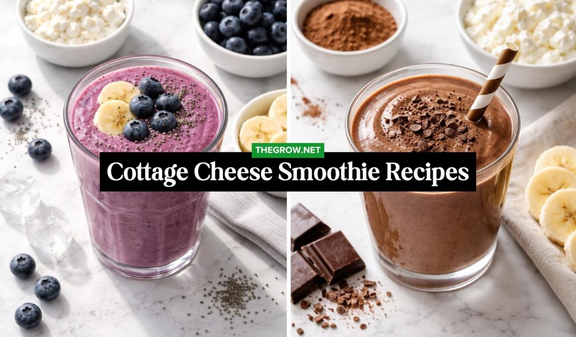 Creamy Cottage Cheese Smoothie Recipes
