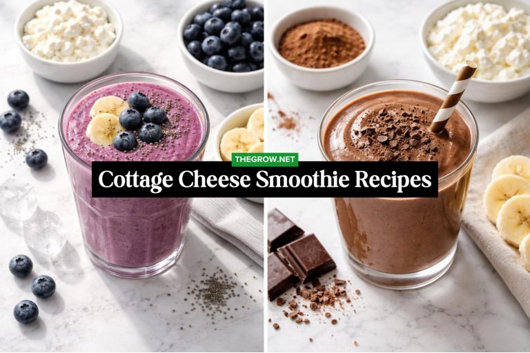 Creamy Cottage Cheese Smoothie Recipes