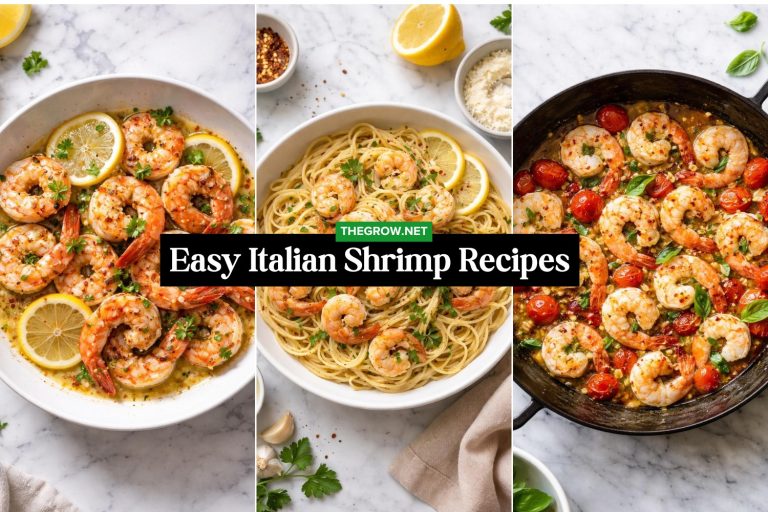 Easy Italian Shrimp Recipes