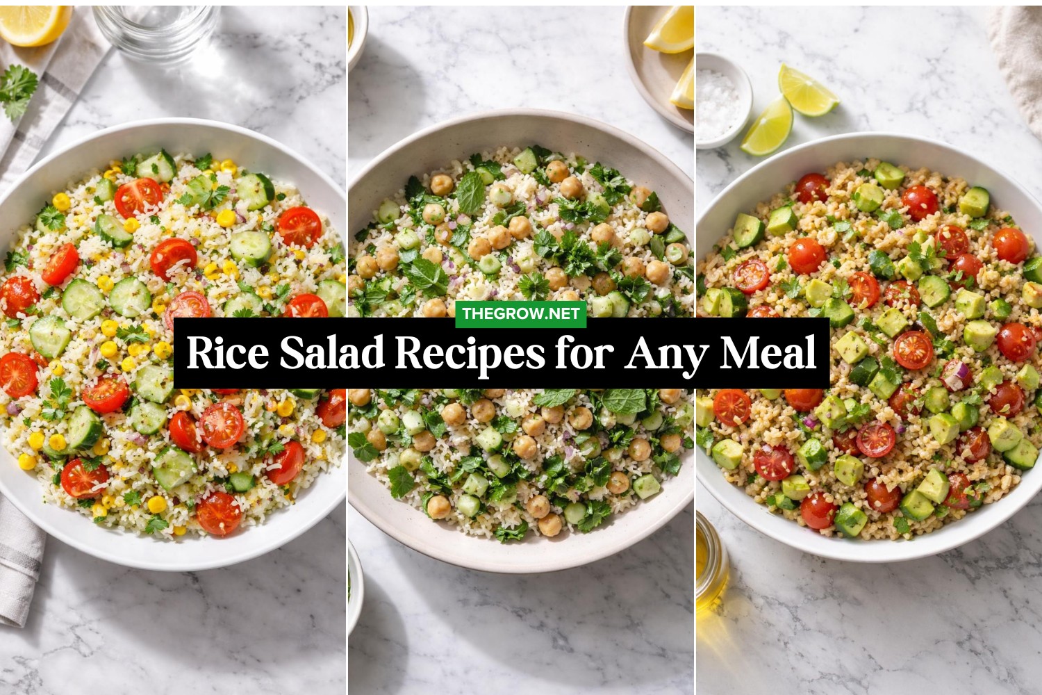 Easy Rice Salad Recipes for Any Meal