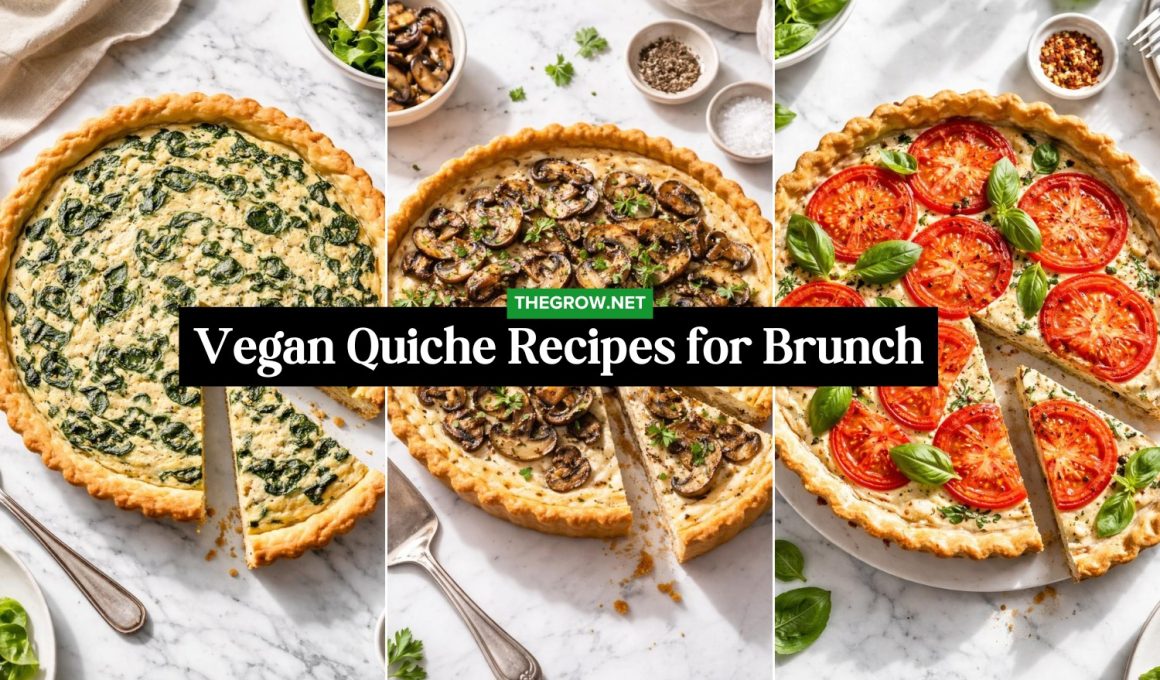 Easy Vegan Quiche Recipes for Brunch
