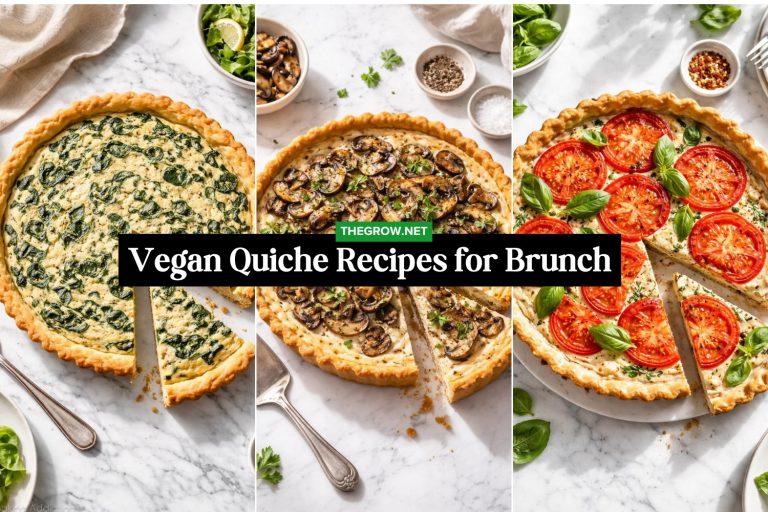 Easy Vegan Quiche Recipes for Brunch