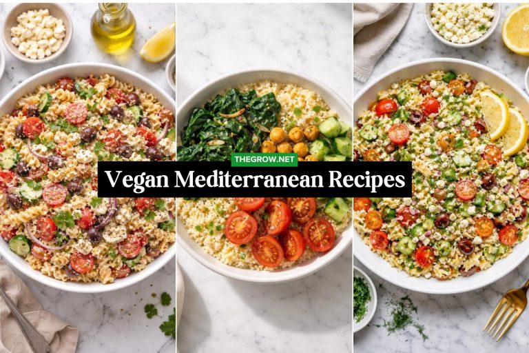 Fresh Vegan Mediterranean Recipes