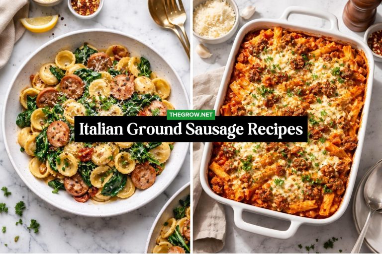 Italian Ground Sausage Recipes for Dinner
