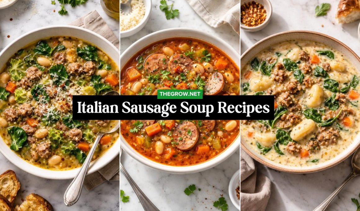 Italian Sausage Soup Recipes