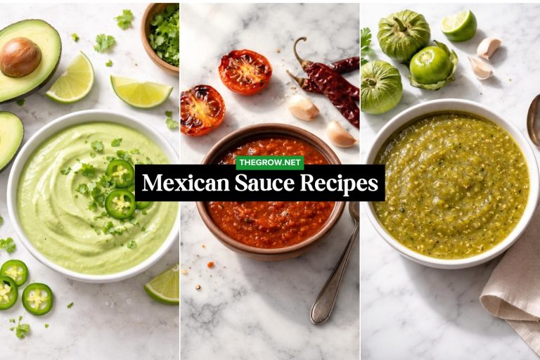 Mexican Sauce Recipes to Make at Home