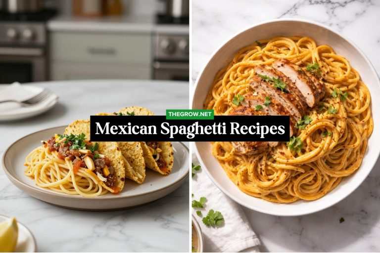Mexican Spaghetti Recipes with a Twist