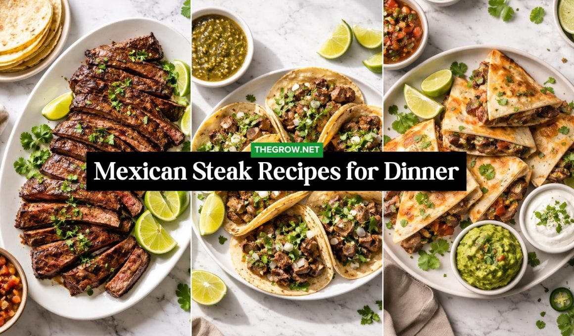Mexican Steak Recipes for Dinner