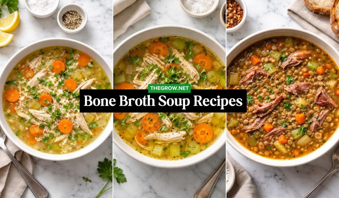 Nourishing Bone Broth Soup Recipes