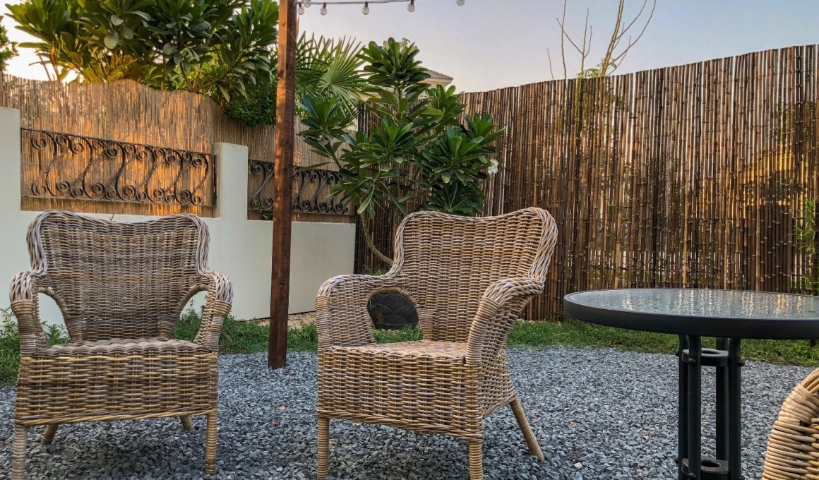 Pea Gravel Patio
