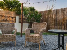 Pea Gravel Patio