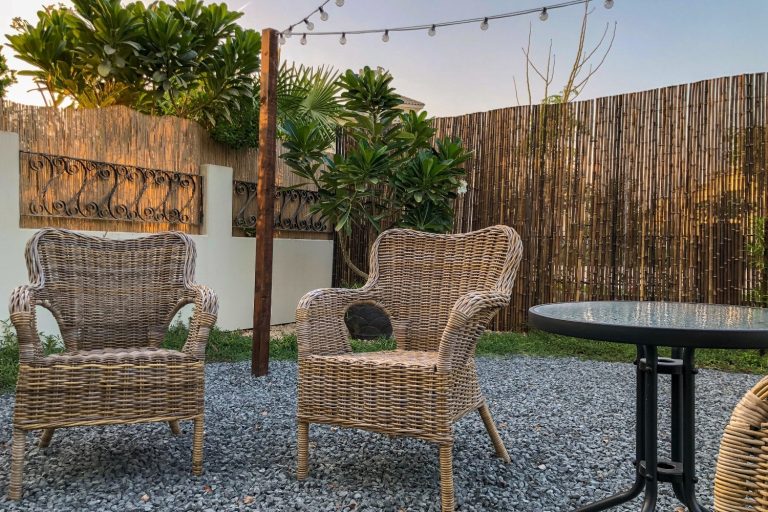 Pea Gravel Patio