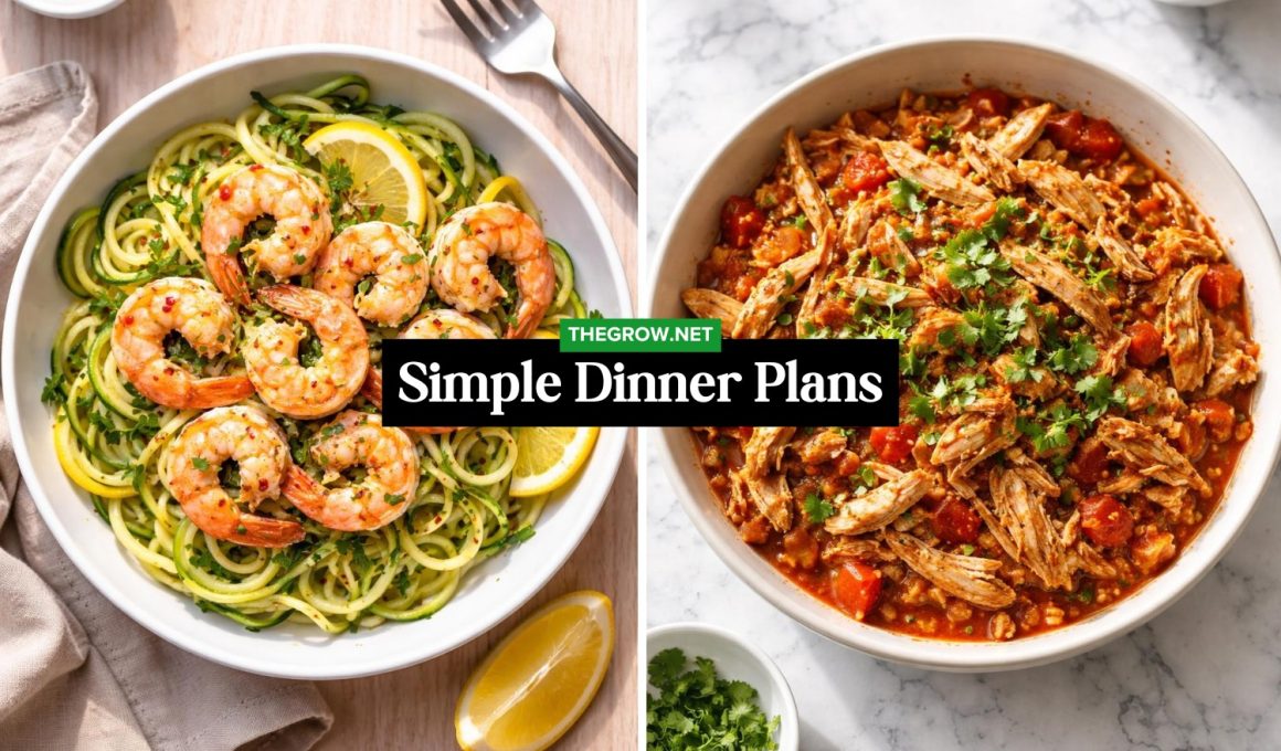 Simple Dinner Plans
