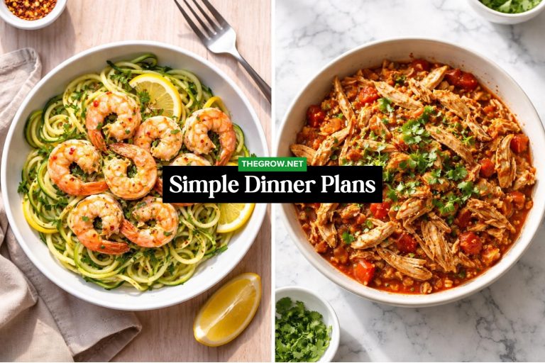 Simple Dinner Plans