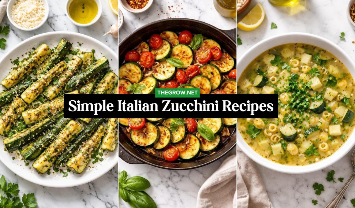 Simple Italian Zucchini Recipes