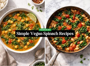 Simple Vegan Spinach Recipes