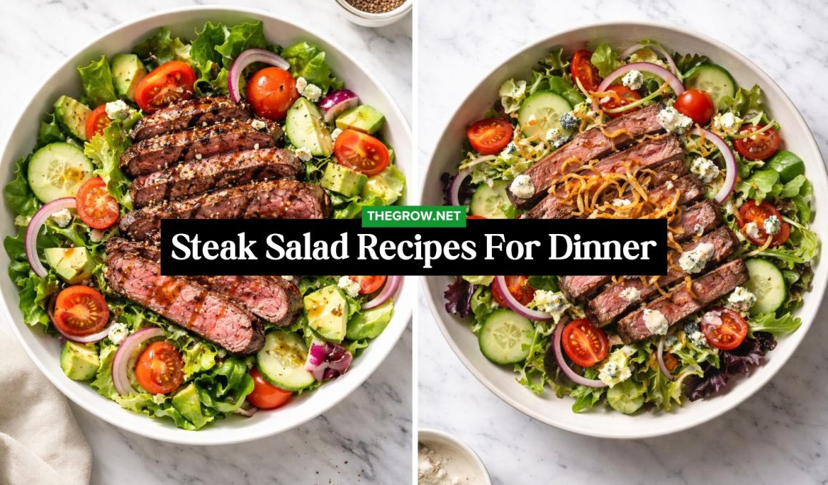 Steak Salad Recipes Perfect for Dinner