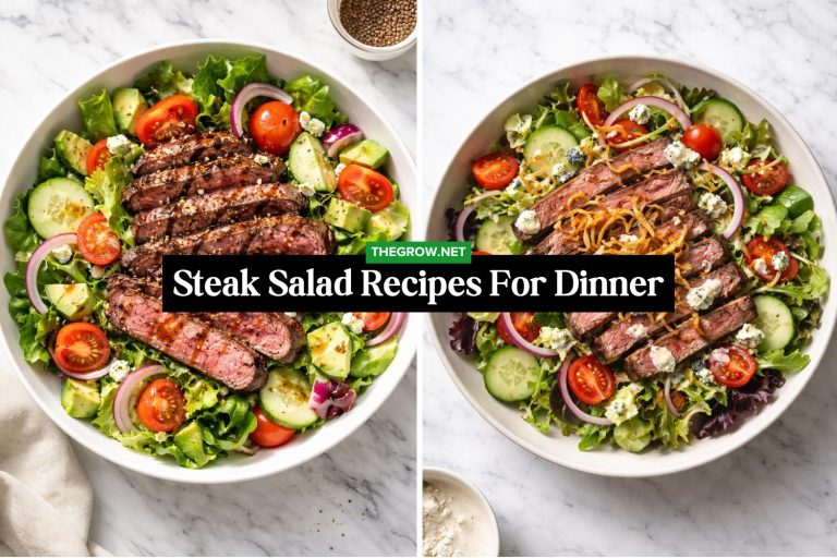Steak Salad Recipes Perfect for Dinner