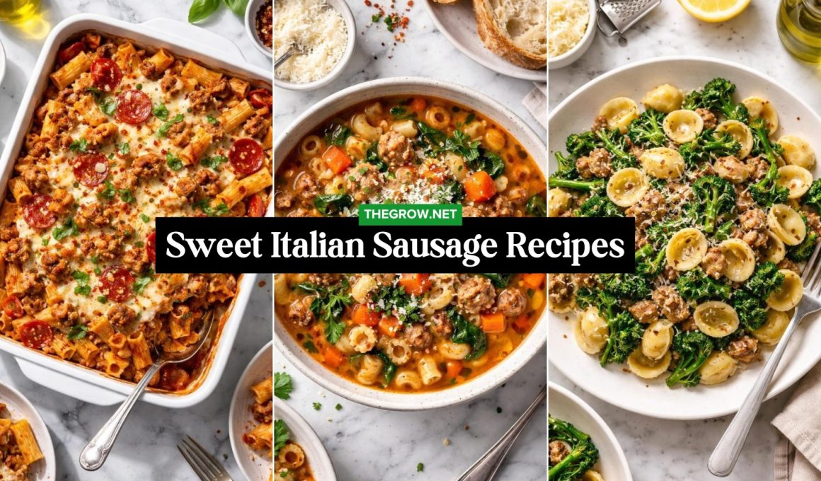 Sweet Italian Sausage Recipes to Try