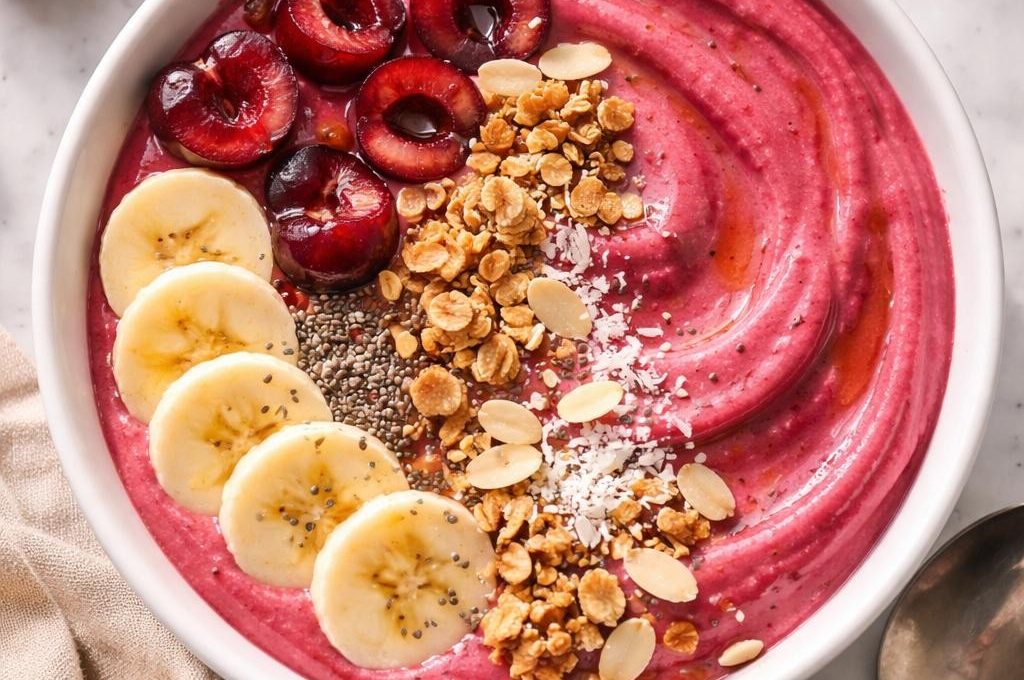 Cherry Smoothie Bowl