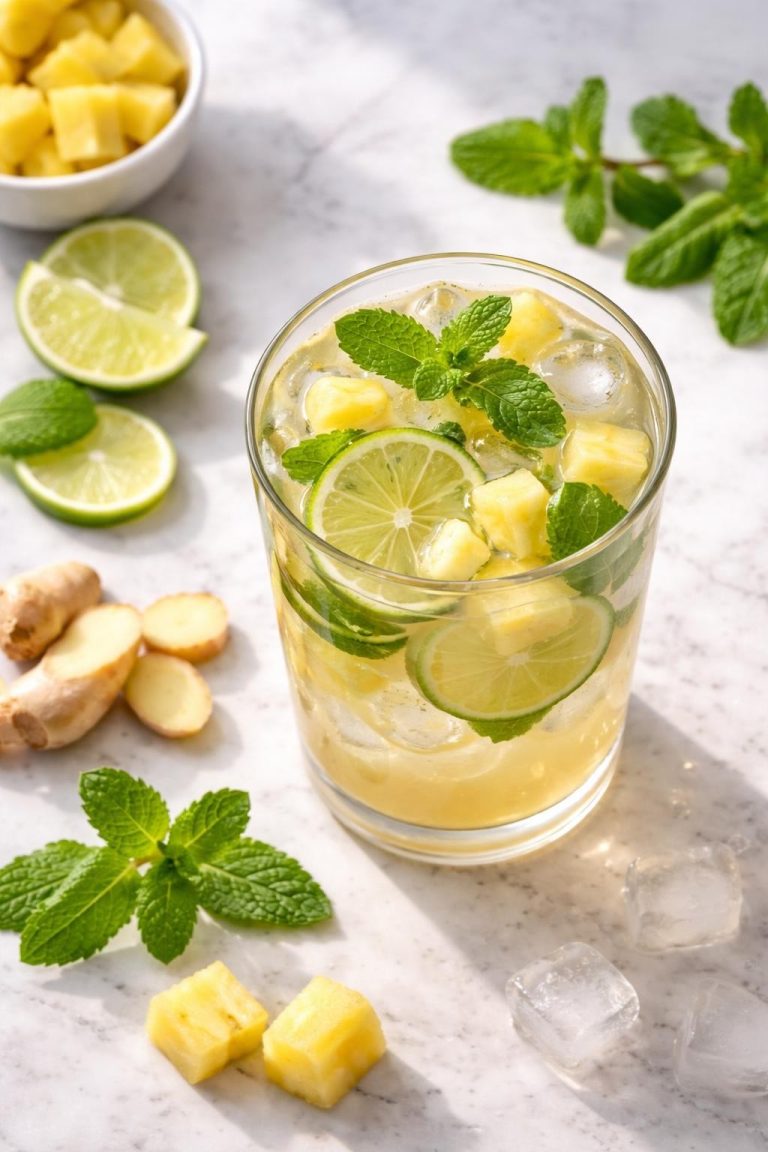 Ginger Pineapple Detox Drink