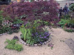Circular Flower Bed