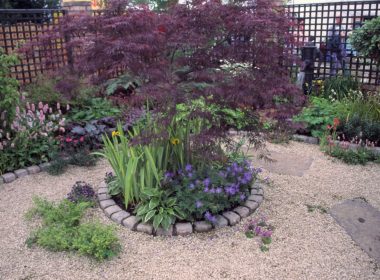 Circular Flower Bed