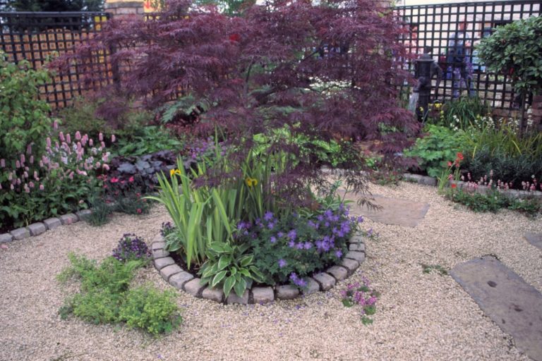 Circular Flower Bed