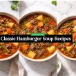 Classic Hamburger Soup Recipes