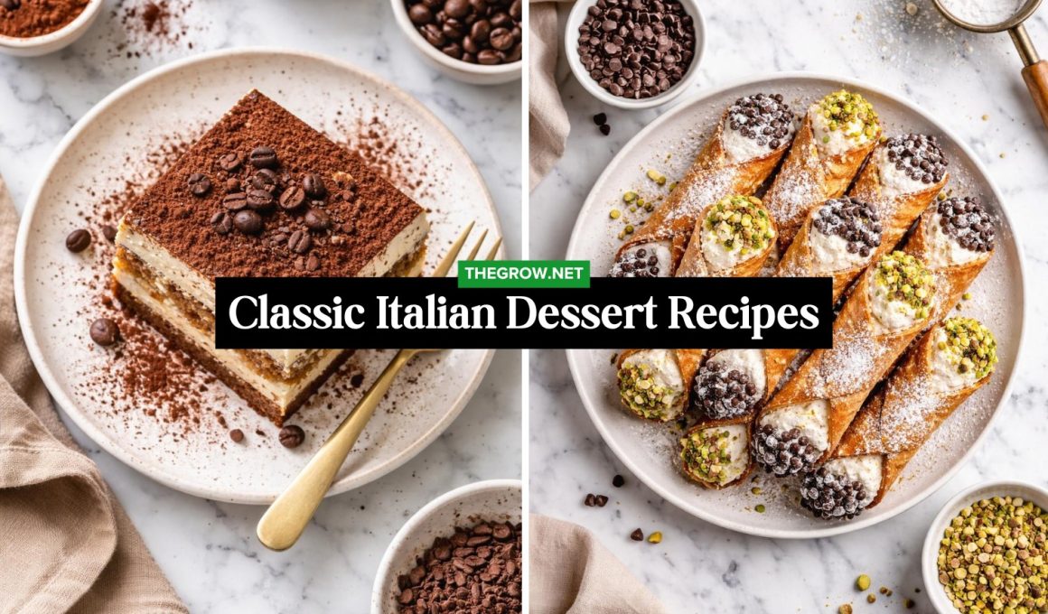 Classic Italian Dessert Recipes