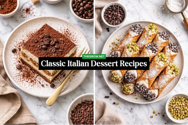 Classic Italian Dessert Recipes