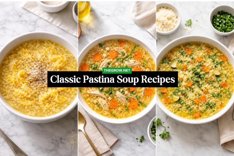 Classic Pastina Soup Recipes